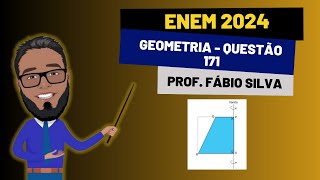 💥GEOMETRIA ESPACIALENEM 2024  QUESTÃO 171📚 [upl. by Adamek87]