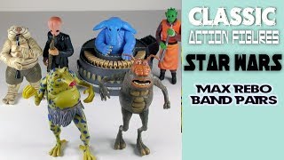 Video Review of Star Wars POTF Max Rebo Band Pairs [upl. by Carnahan]