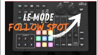 Le mode FOLLOW SPOT sur l’iLS Command de chez CHAUVET DJ  Revue review FR EN français France [upl. by Ignatzia]