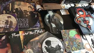 Prince Picture Discs and Vinyl Collection on Vintage Hifi [upl. by Canute]