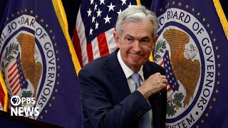 WATCH LIVE Federal Reserve Chair Powell holds news conference following interest rate meeting [upl. by Jayme200]