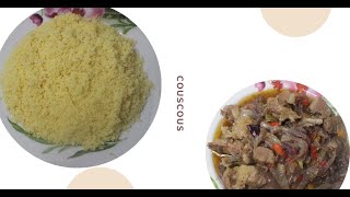 Comment faire du couscous sans couscoussier très simple et rapide [upl. by Divod]