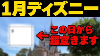 2024年1月～2月ディズニーランドとディズニーシーの混雑予想｜絶対に気を付けたい注意点も [upl. by Ennyl536]