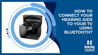 How to connect your hearing aids to your TV using Bluetooth [upl. by Pelagi]