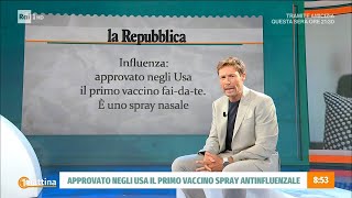 Influenza e vaccini  Unomattina 25092024 [upl. by Vallery]