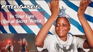 Peter Gabriel In Your Eyes Live at Secret World REACTION First Time Hearing [upl. by Sanderson]