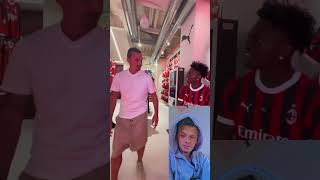 Skills between speed vs zlatan so amazing really 😍 👌 viralvideo duet fyp football fansing [upl. by Nomyt]