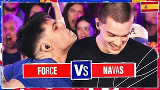 FORCE vs NAVAS  Semifinales  Regional Madrid Red Bull Batalla 2024 [upl. by Ennael]