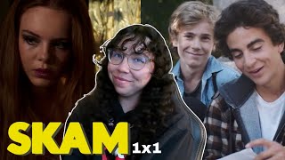 SKAM 1x1 REACTION I have trust issues [upl. by Aicram]