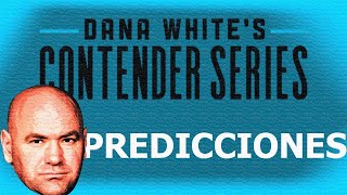 Predicciones  Dana Whites Contender Series 2024 Semana 10 [upl. by Cates]