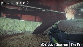 Destiny 2  Lost Sector The Pit Location EDZ [upl. by Spanjian]