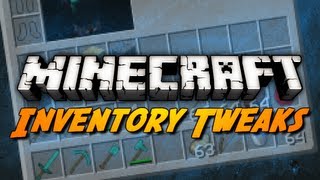 Minecraft Mod Review INVENTORY TWEAKS MOD [upl. by Ricki]