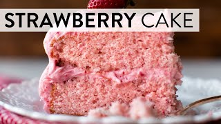 Strawberry Cake  Sallys Baking Recipes [upl. by Eitisahc231]