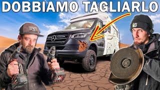 MODIFICHIAMO LO SPRINTER 4X4 NUOVO   Hymer MLT Alla Factory [upl. by Yruy837]