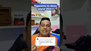 Pagamento do abono salarial 2024 a EMITIR o que significa [upl. by Assirual]