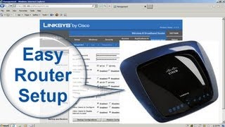 How to Install Your Linksys Wireless Router  How to setup a linksys wireless router [upl. by Ranite489]