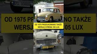 Syrena 105 ❤️💛  Historia Polskiej Motoryzacjisyrena105 syrena105lux FSM FSO polskamotoryzacja [upl. by Rosol]