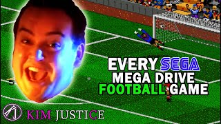 A Look at EVERY Sega Mega Drive Football Game  Kim Justice [upl. by Lette]