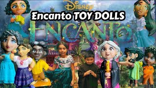 Disney Encanto Toy Dolls   Playing and Dancing the Accordion with Maribel and Isabella [upl. by Aivul]