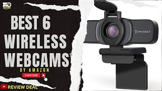 Best 6 Wireless Webcams review 2024  The Best Wireless Webcams 2023 review review amazon [upl. by Iolenta]