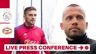 LIVE 1400  Persconferentie John Heitinga amp Dusan Tadic  Bekerfinale [upl. by Nadnarb491]