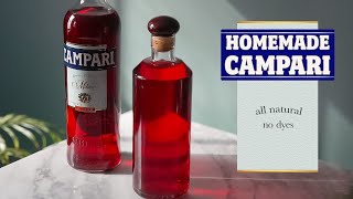 How I Made Campari From Scratch Recipe [upl. by Nidraj]