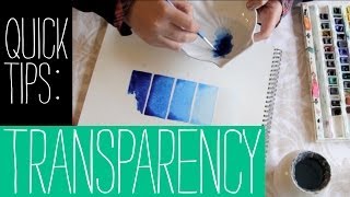 Quick Tips for Beginners  Transparency and Opacity [upl. by Panchito]