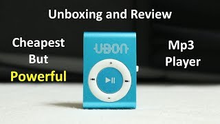 Worlds Cheapest Mp3 Player with Sd card Slot Unboxing and Review in Hindi [upl. by Siletotsira]