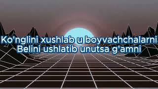 toiraxmed Soxta karaoke lyrics xits [upl. by Tilla]