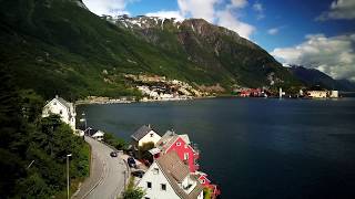 Norway From Above Pt 2  Odda  Folgefonna [upl. by Katrine413]