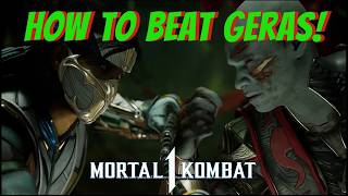 MK1 how to beat Geras Boss Invasion Season 7 Flesh Pits walkthrough [upl. by Nimar100]