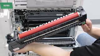 How to Replace Fuser Unit on the Xerox AltaLink C8000 Series [upl. by Ardnoek52]