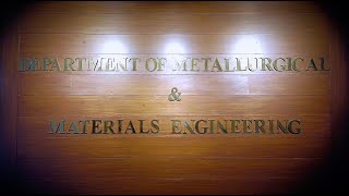 Dept of Metallurgical and Materials Engineering IIT Madras [upl. by Egon]