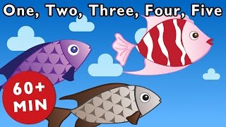 One Two Three Four Five and More  Nursery Rhymes from Mother Goose Club [upl. by Adelind]