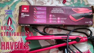 HAVELLS HAIR STRAIGTHNNER  BEST Hair Straightener UNDER THE 2000 RS [upl. by Cressida]