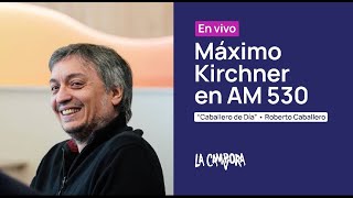 MÁXIMO KIRCHNER quotTenemos que ofrecerle a la sociedad esperanza y autoestima no crueldadquot [upl. by Ynnos]