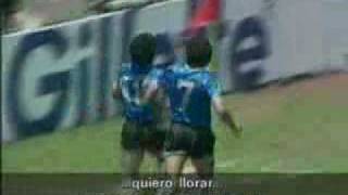 Maradona barrilete cósmico 1986 [upl. by Geminian]