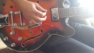 1968 Crucianelli Elite with Chinese Bigsby [upl. by Norret]