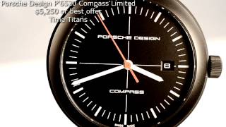 Porsche Design Compass P6520 Heritage Titanium Retail 7300 Limited [upl. by Faydra]