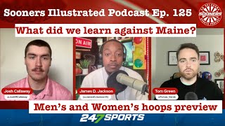 Sooners Illustrated Podcast Ep 125  Oklahoma clobbers Maine  OU Basketball season preview [upl. by Reggie]