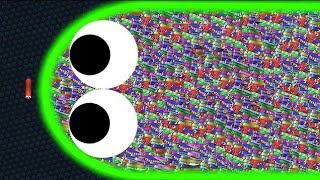 Slitherio AI 120000 Score Epic Slitherio Gameplay 250 [upl. by Halak]