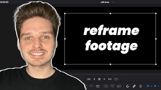 How to Reframe Footage in DaVinci Resolve 2024 Guide [upl. by Attenev]