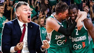 Sold Out Zalgiris Crowd Gives Saras HEATED Homecoming [upl. by Reni]