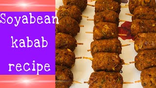 Soyabean kabab recipe  soya kabab  easy and quick recipe [upl. by Minoru366]