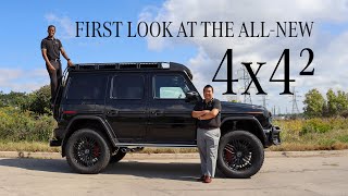 FIRST LOOK at the MercedesBenz G 63 4x4 Squared [upl. by Elehcin]