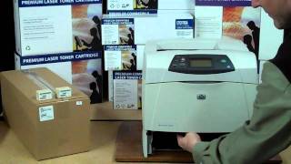 How to Change HP 4200 amp 4300 Series Fuser and Pickup Rollers [upl. by Naeloj354]