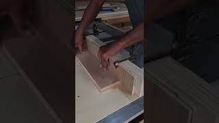 Belajar membengkokkan multiplek 18mm teknik KURFING woodworking [upl. by Themis321]