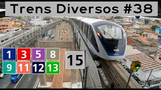 1093 Trens quotVoadoresquot  Trens Diversos 38 [upl. by Khanna]