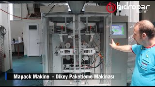 Mapack Makine  Dikey Paketleme Makinesi [upl. by Schlosser]