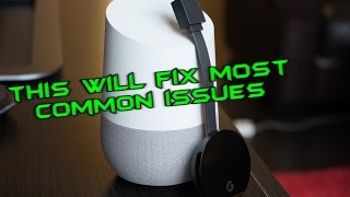 3 ways to reset Google Chromecast and Home Speaker fixing most issues [upl. by Madora]